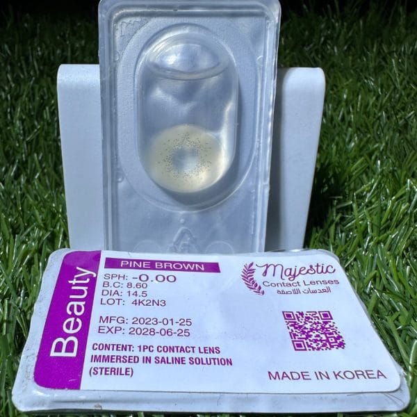 Pine Brown Eye Lenses - Beauty Collection - Image 2