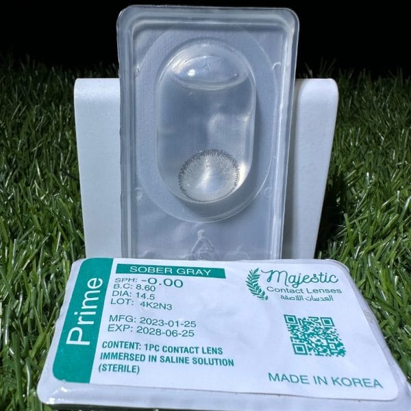 Sober Gray Eye Lenses- Prime Collection - Image 4