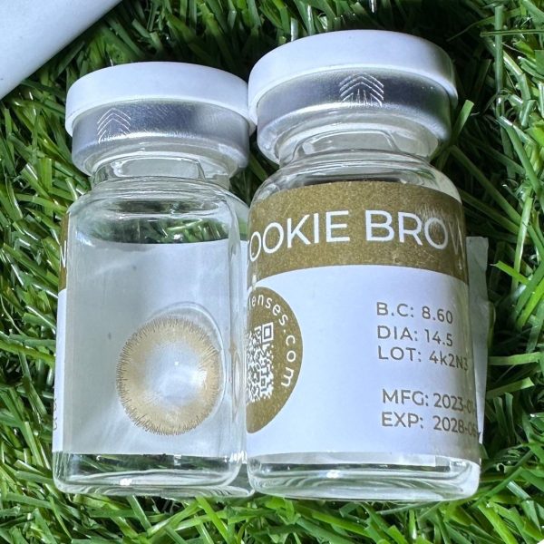 Cookie Brown eye lenses