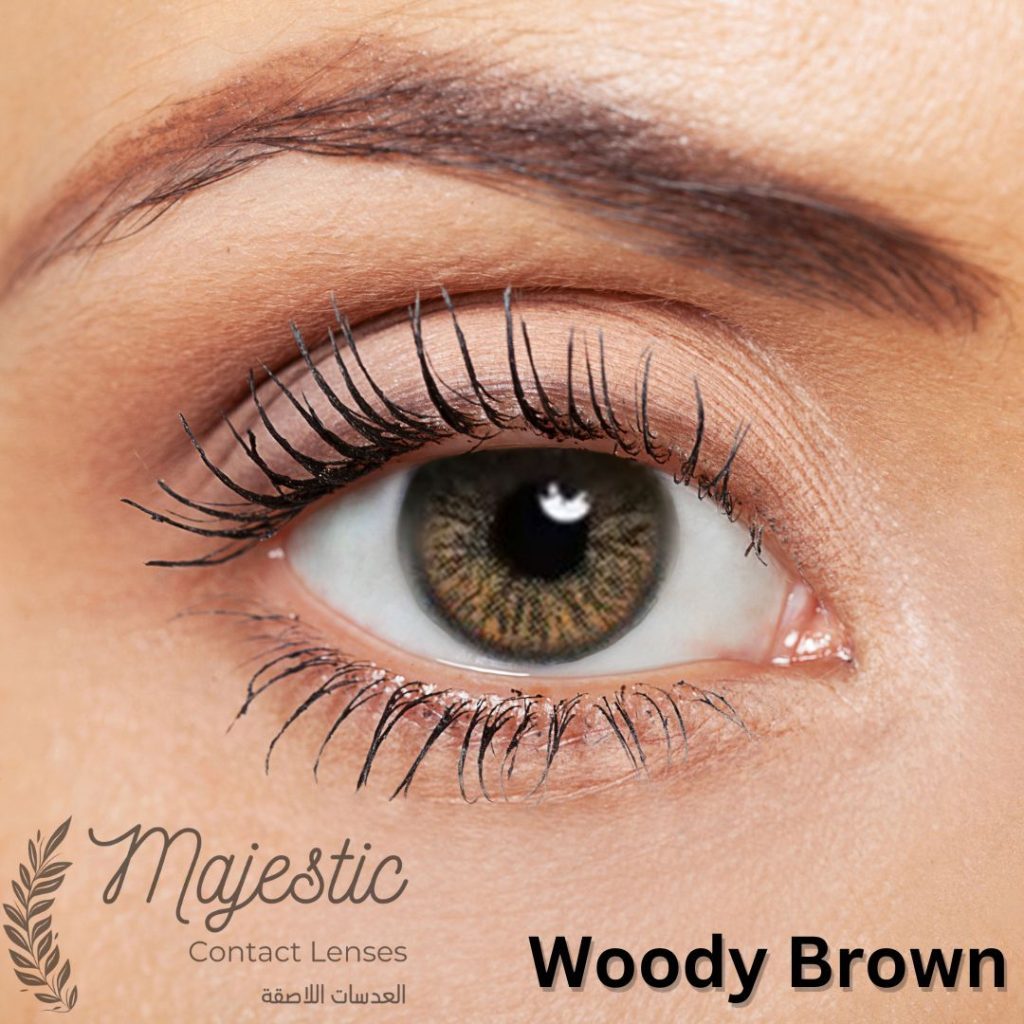 Woody Brown eye lenses